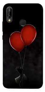 Чехол Красные шары для Huawei P20 Lite