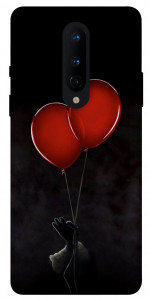 Чехол Красные шары для OnePlus 8