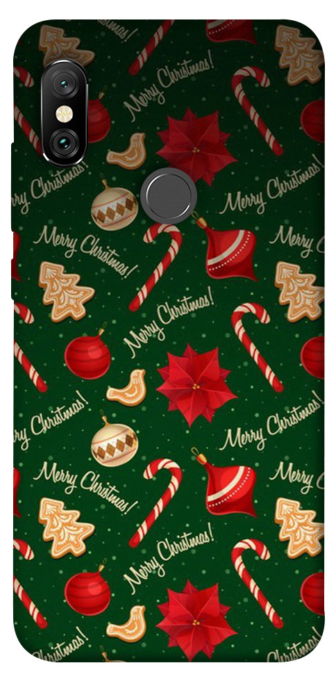 

Чохол Merry Christmas для Xiaomi Redmi Note 6 Pro 1088550