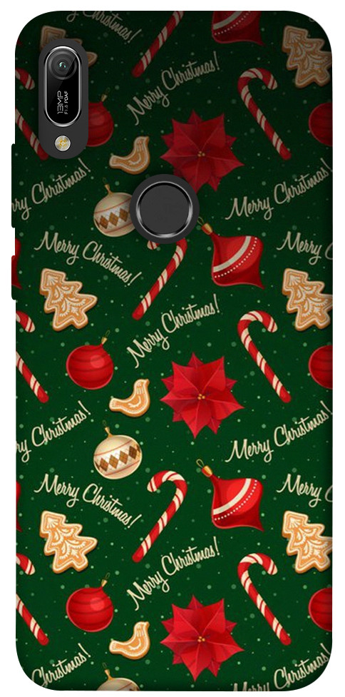 

Чехол Merry Christmas для Huawei Y6 (2019) 1088552
