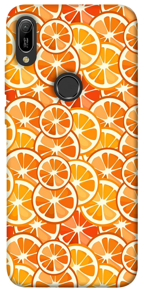 

Чехол Мандариновый паттерн для Huawei Y6 (2019) 1089110