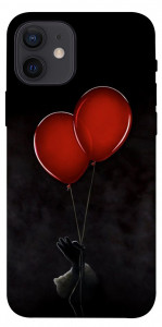 Чехол Красные шары для iPhone 12