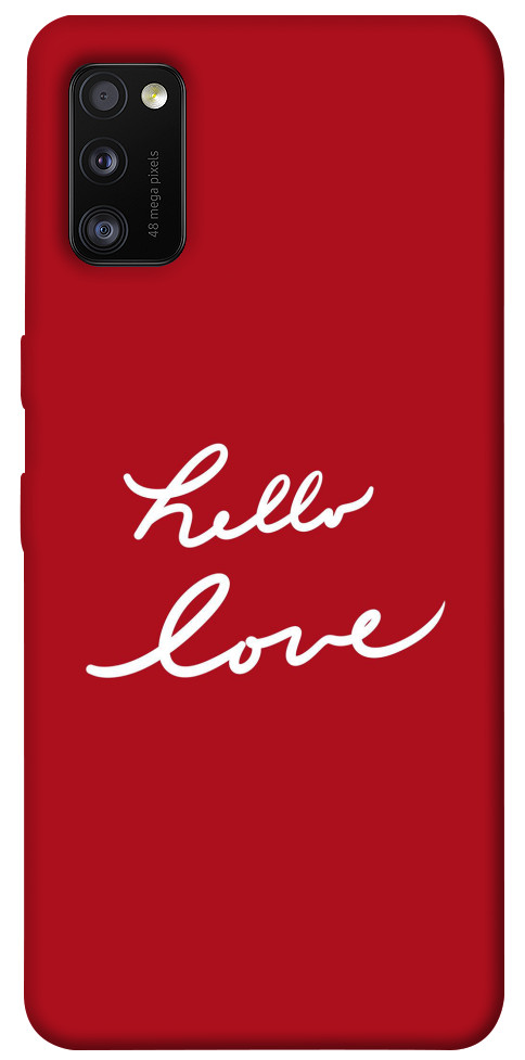 

Чехол Hello love для Galaxy A41 (2020) 1098367