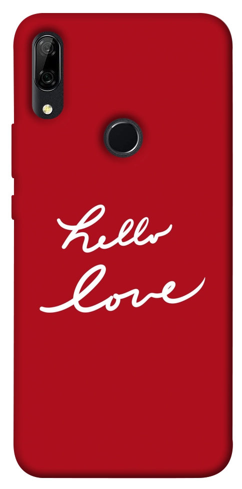 Чохол Hello love для Huawei P Smart Z