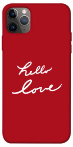 Чехол Hello love для iPhone 12 Pro
