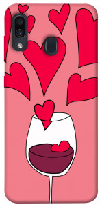 Чехол Бокал вина для Samsung Galaxy A30