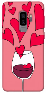 Чехол Бокал вина для Galaxy S9+
