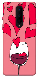 Чехол Бокал вина для OnePlus 8