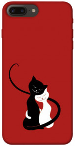 Чехол Влюбленные коты для iPhone 7 plus (5.5")