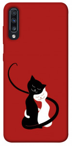 Чехол Влюбленные коты для Galaxy A70 (2019)