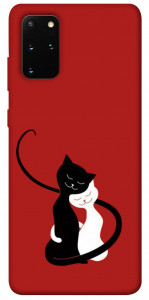 Чехол Влюбленные коты для Galaxy S20 Plus (2020)