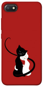Чехол Влюбленные коты для Xiaomi Redmi 6A