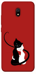 Чехол Влюбленные коты для Xiaomi Redmi 8a