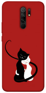 Чохол Закохані коти для Xiaomi Redmi 9