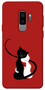 Чехол Влюбленные коты для Galaxy S9+