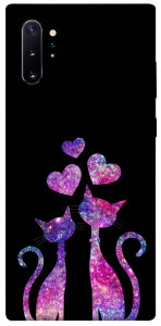 Чехол Космические коты для Galaxy Note 10+ (2019)