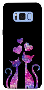 Чехол Космические коты для Galaxy S8 (G950)
