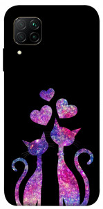 Чехол Космические коты для Huawei P40 Lite