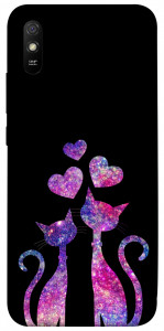 Чохол Космічні коти для Xiaomi Redmi 9A