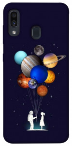 Чохол Галактика для Samsung Galaxy A20 A205F