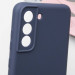 Купити Чохол TPU GETMAN Liquid Silk Full Camera на Samsung Galaxy S21 (Синій / Midnight Blue) на vchehle.ua