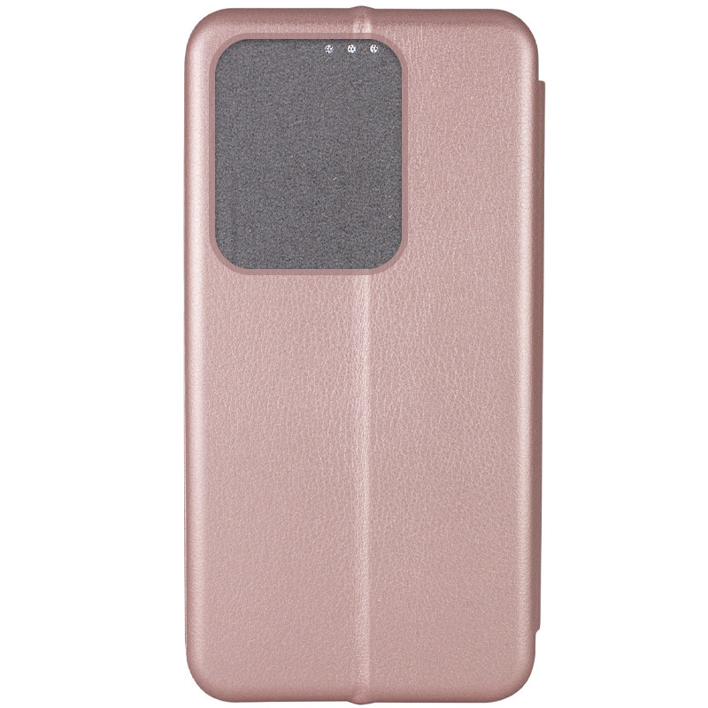 Фото Кожаный чехол (книжка) Classy для Oppo A3 4G / А3х 4G (Rose Gold) в магазине vchehle.ua