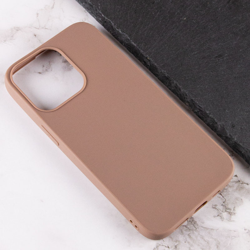 Фото Силиконовый чехол Candy для Apple iPhone 13 Pro (6.1") (Коричневый) в магазине vchehle.ua
