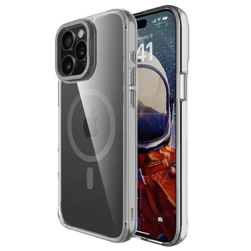 Чехол TPU Space Case Apex with Magnetic Safe для Apple iPhone 13 Pro Max / 14 Pro Max (6.7") (Grey)