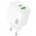 МЗП Hoco CS55A Surplus PD30W+QC3.0 (1USB-A/1C) (White)