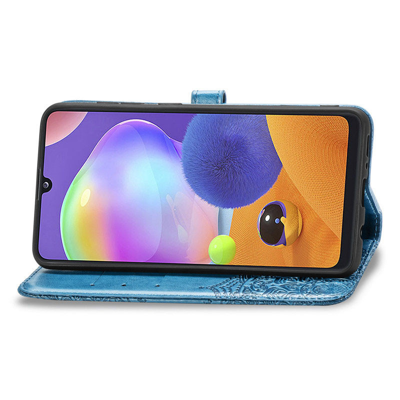 Фото Кожаный чехол (книжка) Art Case с визитницей для Samsung Galaxy M15 5G (Синий) в магазине vchehle.ua