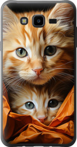 Чехол Котики 2 для Samsung Galaxy J7 Neo J701F