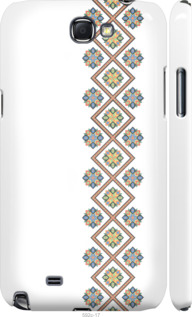

Чехол Вышиванка 24 для Samsung Galaxy Note 2 N7100 1360506