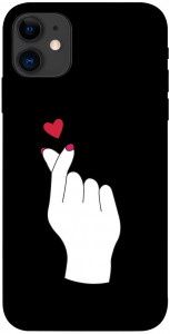 Чехол Сердце в руке для iPhone 11