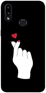 Чехол Сердце в руке для Galaxy A10s (2019)