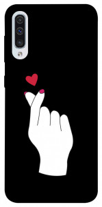 Чохол Серце в руці для Samsung Galaxy A50s