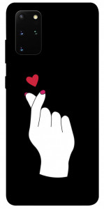 Чехол Сердце в руке для Galaxy S20 Plus (2020)