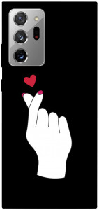 Чохол Серце в руці для Galaxy Note 20 Ultra