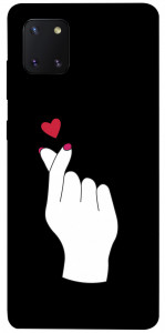 Чохол Серце в руці для Galaxy Note 10 Lite (2020)