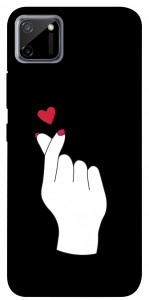 Чехол Сердце в руке для Realme C11