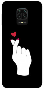 Чехол Сердце в руке для Xiaomi Redmi Note 9 Pro