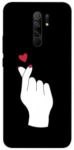 Чехол Сердце в руке для Xiaomi Redmi 9