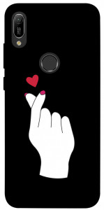 Чохол Серце в руці для Huawei Y6 (2019)
