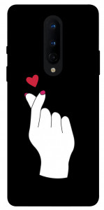 Чехол Сердце в руке для OnePlus 8