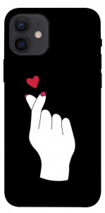Чехол Сердце в руке для iPhone 12