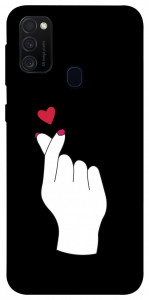 Чехол Сердце в руке для Samsung Galaxy M30s