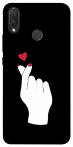 Чохол Серце в руці для Huawei P Smart+