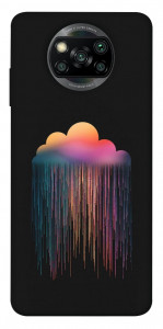 Чехол Color rain для Xiaomi Poco X3 NFC