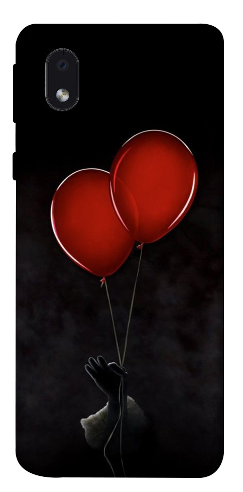 Чехол Красные шары для Galaxy M01 Core