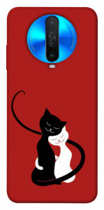 Чехол Влюбленные коты для Xiaomi Redmi K30