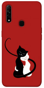 Чохол Закохані коти для Oppo A31